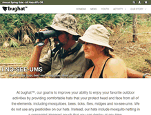 Tablet Screenshot of bughat.com